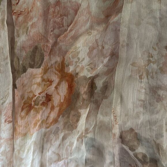 Zimmermann Women Zimmermann Illustration Flutter Midi Dress - Picture 8 of 9